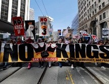Manifestantes criticaron sobre todo la guerra en Irán impulsada por Donald Trump. EFE/J. Mabanglo