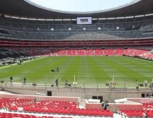 La Fiscalía General de Justicia de la Ciudad de México realiza trabajos de análisis de cámaras de videovigilancia del estadio y sus accesos. EFE/M. Guzmán