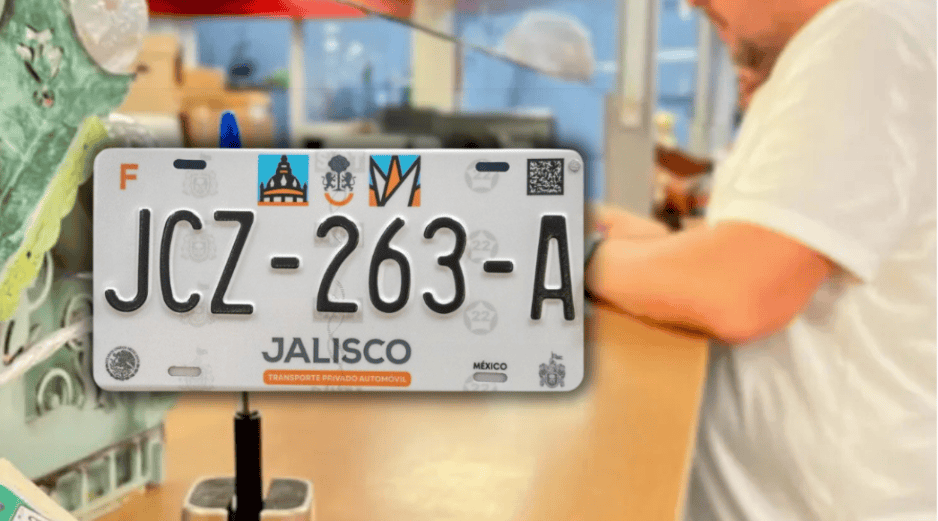 La extensión de la prórroga busca facilitar el cumplimiento de la sustitución de placas vehiculares en el estado. ESPECIAL/Gobierno de Jalisco