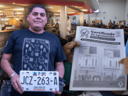 Los conductores que dejen pasar la nueva fecha límite establecida deberán asumir un costo económico de miles de pesos por el cambio de placas. EL INFORMADOR/ARCHIVO ESPECIAL/Gobierno de Jalisco