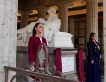 La Presidenta concluyó el acto con un reconocimiento a las mujeres mexicanas de todas las épocas. ESPECIAL/Presidencia de México