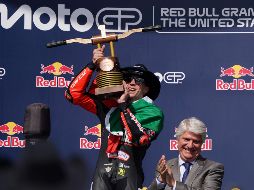 Marco Bezzecchi reafirmó su dominio con Aprilia por quinta vez consecutiva. EFE/ D. SAFRANEK.