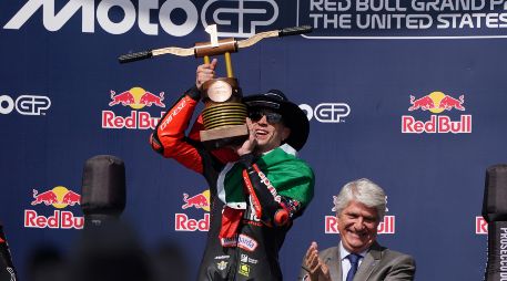 Marco Bezzecchi reafirmó su dominio con Aprilia por quinta vez consecutiva. EFE/ D. SAFRANEK.