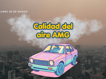Este lunes 30 de marzo, SEMADET registra mala calidad de aire en Santa Fe con 57 puntos IMECA. EL INFORMADOR / ARCHIVO
