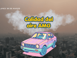 Este lunes 30 de marzo, SEMADET registra mala calidad de aire en Santa Fe con 57 puntos IMECA. EL INFORMADOR / ARCHIVO