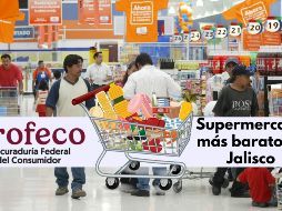 En este supermercado encuentras los precios más bajos de todo Jalisco para adquirir la Canasta Básica; se encuentra en Tonalá. EL INFORMADOR / ARCHIVO
