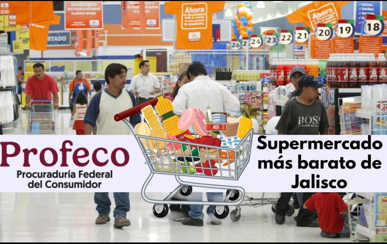 En este supermercado encuentras los precios más bajos de todo Jalisco para adquirir la Canasta Básica; se encuentra en Tonalá. EL INFORMADOR / ARCHIVO