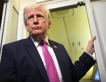 Trump dijo el domingo por la noche a los periodistas a bordo del Air Force One que Estados Unidos estaba negociando 