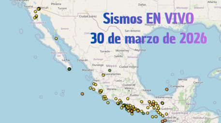  EN VIVO | Sismos en México | Lunes 30 de marzo. ESPECIAL / SSN