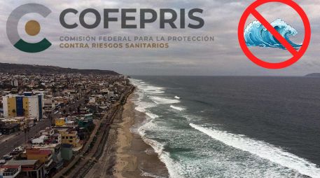 Esta playa no es apta para el uso recreativo en estas vacaciones de Semana Santa y Pascua. AFP / ARCHIVO