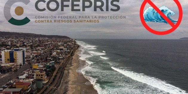 Esta es la &uacute;nica playa de M&eacute;xico que no es apta para uso recreativo y presenta riesgo a la salud en Semana Santa 2026: Cofepris