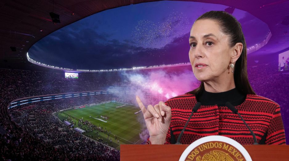 Claudia Sheinbaum aseguró que el partido amistoso México vs Portugal, que se jugó el sábado pasado en la reinauguración del Estadio Azteca, ofreció un primer ensayo exitoso rumbo al Mundial 2026. ESPECIAL, EFE / M. Guzmán e IMAGO7