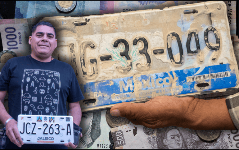 La Secretaría de Hacienda Pública exhortó a los contribuyentes a no dejar el trámite de cambio de placas para el último momento. ESPECIAL/Gobierno de Jalisco/Canva