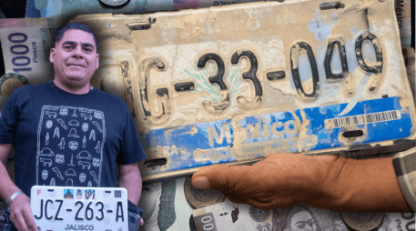 La Secretaría de Hacienda Pública exhortó a los contribuyentes a no dejar el trámite de cambio de placas para el último momento. ESPECIAL/Gobierno de Jalisco/Canva