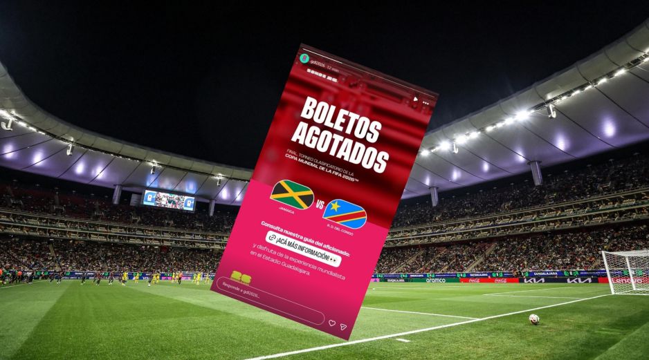 Estos partidos de repechaje que en Guadalajara sirven como un simulacro logístico y una demostración del poder de convocatoria que tiene Guadalajara como ciudad anfitriona del Mundial 2026. ESPECIAL, EL INFORMADOR / A. Navarro y INSTAGRAM / @gdl2026 