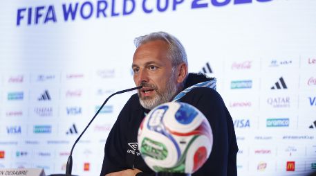 El técnico se mostró confiado en la preparación de su plantel. EFE/ F. Guasco.