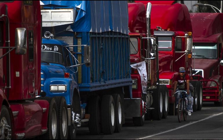 Transportistas denuncian que acuerdos tras movilización no fueron cumplidos por autoridades. NTX/ARCHIVO