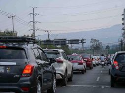 El programa Hoy No Circula se aplica de las 5:00 a las 22:00 horas en todas las alcaldías de la Ciudad de México y en tres zonas conurbadas del Estado de México. SUN/S. Cadena