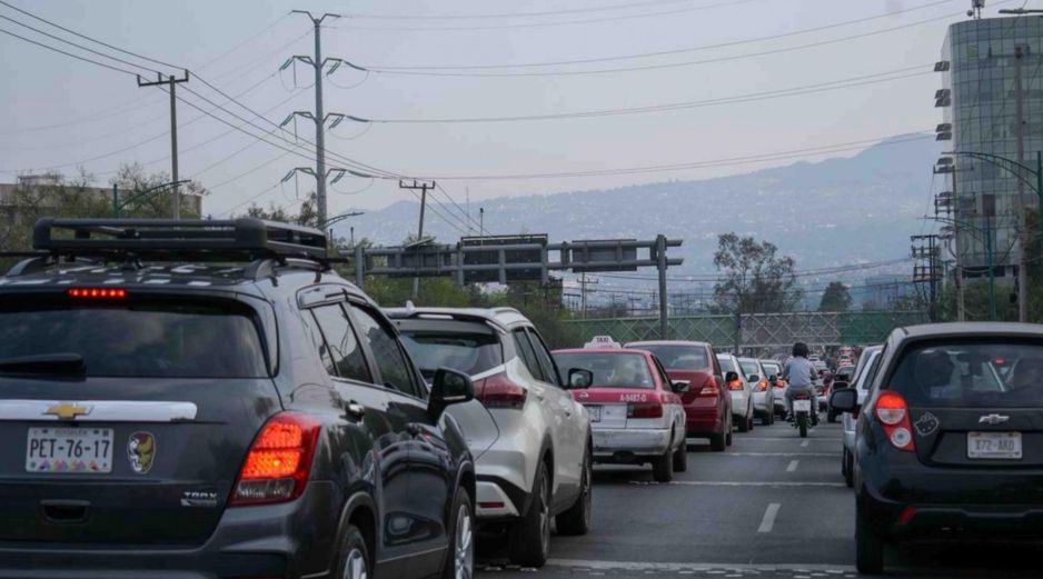 El programa Hoy No Circula se aplica de las 5:00 a las 22:00 horas en todas las alcaldías de la Ciudad de México y en tres zonas conurbadas del Estado de México. SUN/S. Cadena