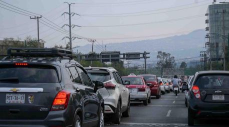 El programa Hoy No Circula se aplica de las 5:00 a las 22:00 horas en todas las alcaldías de la Ciudad de México y en tres zonas conurbadas del Estado de México. SUN/S. Cadena