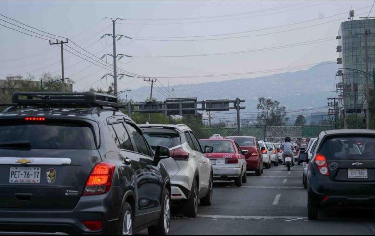 El programa Hoy No Circula se aplica de las 5:00 a las 22:00 horas en todas las alcaldías de la Ciudad de México y en tres zonas conurbadas del Estado de México. SUN/S. Cadena