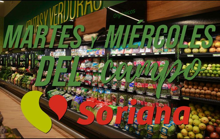 Estas son TODAS las ofertas de hoy y mañana en Soriana por el Martes y Miércoles del Campo. EL INFORMADOR / ARCHIVO