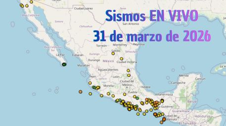 EN VIVO | Sismos en México | Martes 31 de marzo. ESPECIAL / SSN