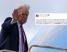 Esto dijo Trump contra Francia y Reino Unido esta mañana en Truth Social. AP / ARCHIVO