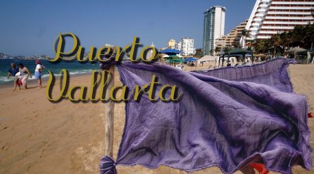 Así se encuentran las playas de Puerto Vallarta este lunes 30 de marzo de 2026. ESPECIAL / FACEBOOK Protección Civil y Bomberos Puerto Vallarta