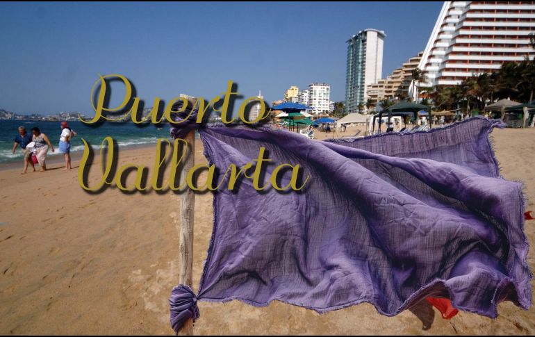 Así se encuentran las playas de Puerto Vallarta este lunes 30 de marzo de 2026. ESPECIAL / FACEBOOK Protección Civil y Bomberos Puerto Vallarta