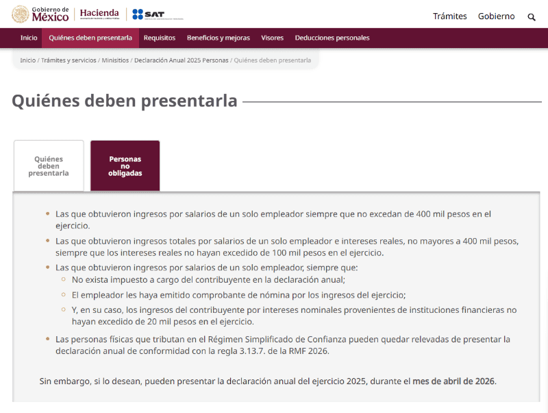 ESPECIAL / SAT&nbsp;