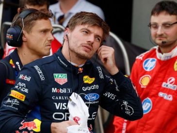 Max Verstappen no ha dejado de criticar la nueva normativa sobre los motores, mitad eléctricos, mitad térmicos, de esta temporada. AFP / F. Robinchon