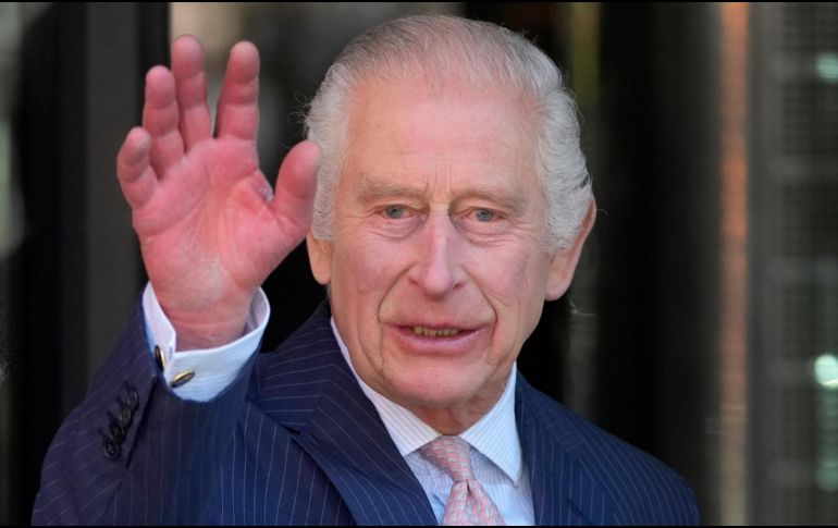 Esta será la primera visita de Estado de Carlos III a EU desde que asumió el trono a la muerte de su madre, Isabel II. AP/K. Cheung