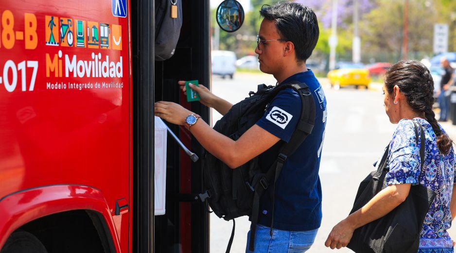El apoyo al transporte público para estudiantes en Jalisco continúa creciendo con miles de tarjetas activadas. EL INFORMADOR/ARCHIVO