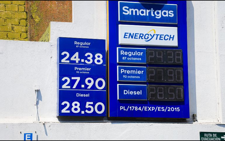 Acuerdo fija tope a gasolina y diésel, pero advierten posibles aumentos en próximas semanas. EL INFORMDOR/J.ACOSTA