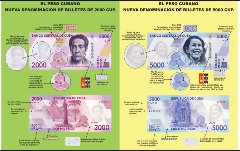 Por primera vez, estas nuevas emisiones incluirán imágenes de figuras femeninas relevantes en la historia del país. EFE