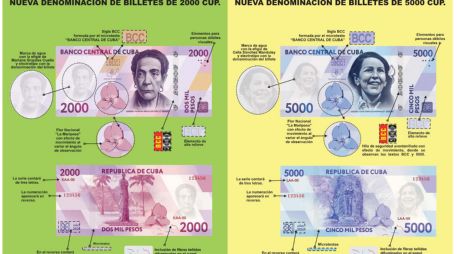 Por primera vez, estas nuevas emisiones incluirán imágenes de figuras femeninas relevantes en la historia del país. EFE