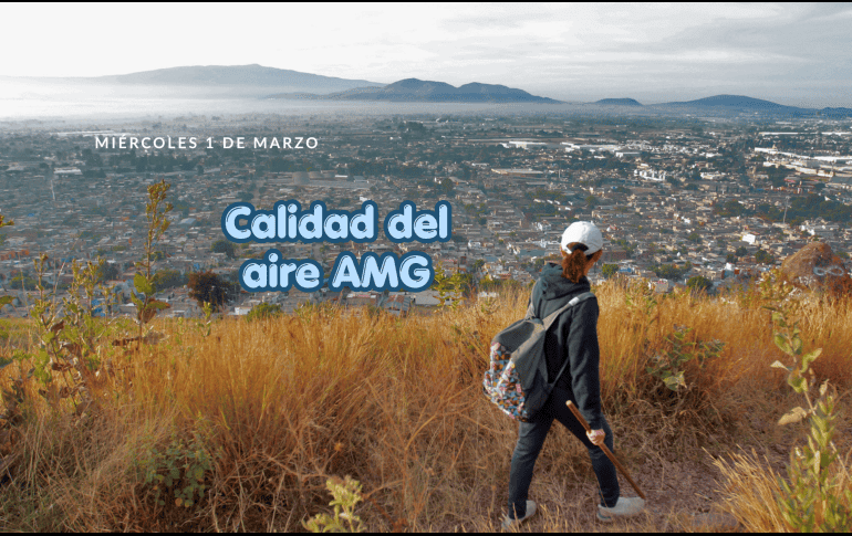 Este miércoles 1 de abril, SEMADET registra mala calidad de aire en Santa Fe con 64 puntos IMECA. EL INFORMADOR / ARCHIVO