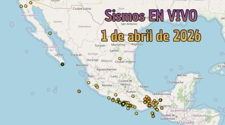 EN VIVO | Sismos en México | Miércoles 1 de abril. ESPECIAL / SSN