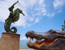 Descubre cuáles son las playas de mayor riesgo en Puerto Vallarta por cocodrilos y cómo proteger a tu familia durante estas vacaciones de Semana Santa sin contratiempos. ESPECIAL / CANVA