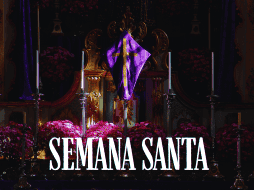 El uso del color morado no es una simple elección estética al azar, sino un poderoso símbolo teológico que representa penitencia, luto y preparación espiritual en Semana Santa. ESPECIAL / CANVA