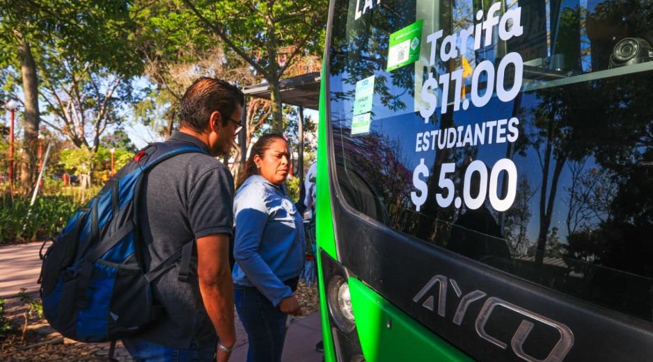 Además del costo de 11 pesos para los usuarios en general, habrá tarifa preferencial de 5.50 y 5 pesos para usuarios como adultos mayores o estudiantes. EL INFORMADOR/J. Acosta