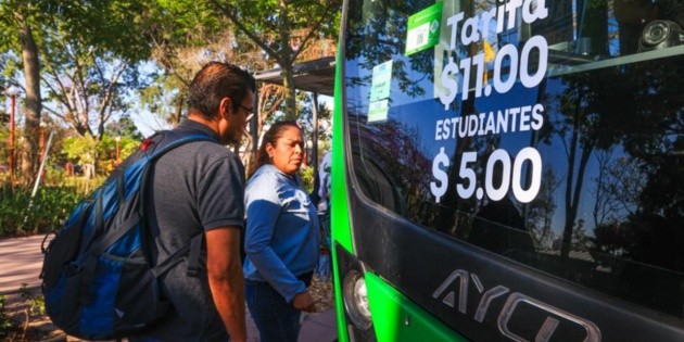 Transporte p&uacute;blico sube a 11 pesos; usuarios piden mejoras tras incremento a tarifa