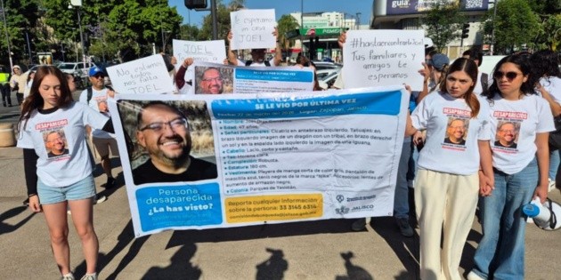 Desaparecidos en Jalisco: Exigen aparici&oacute;n de Joel D&iacute;az Gonz&aacute;lez