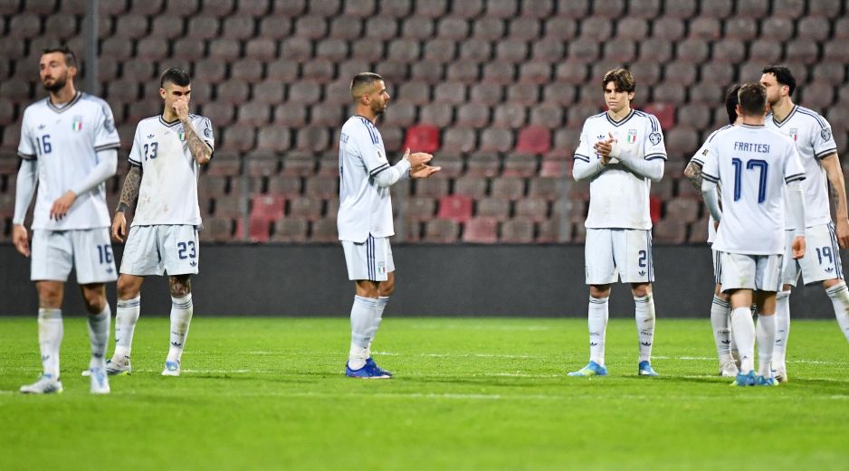 La selección italiana sufrió un nuevo golpe al quedar eliminada a manos de Bosnia y Herzegovina. EFE/ N. SALJIC.