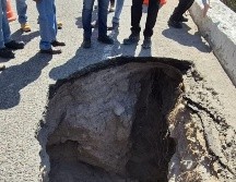 SICT Jalisco señaló que la erosión se encuentra en el tramo de Atenquique. ESPECIAL