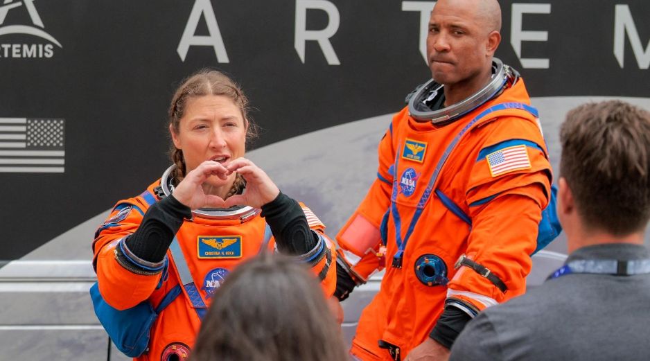 Koch, astronauta de NASA, cuenrta con carrera en ciencia y exploración extrema global y retos. AFP