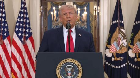 Trump aseguró que la ofensiva contra Irán ha reducido su capacidad de amenaza. EFE/ La Casa Blanca