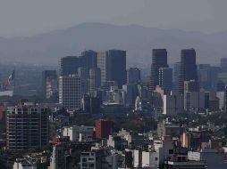 El centro y oriente de la Ciudad de México presentaba la contaminación más alta al amanecer de este jueves. SUN/D. Simón