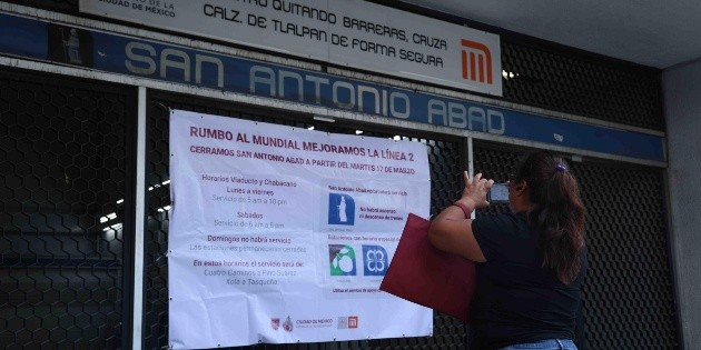 Metro CDMX cerrar&aacute; tres estaciones este Jueves Santo